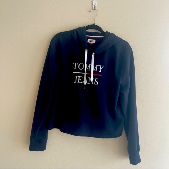 Tommy Hilfiger Hoodie  with Drawstring Size L - Picture 1 of 7